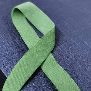 Nhà Máy Tùy Chỉnh Quần Áo Phụ Kiện Cao Căng Dệt Kim Đàn Hồi <span class=keywords><strong>Webbing</strong></span> Ban Nhạc Băng Cho May - Product Image 2