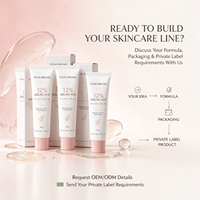 12 Persen Asam Azelaat Gel Perawatan Tekstur Wajah Produsen Kosmetik Label Pribadi Formula Khusus