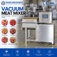 Machine à mélanger la viande sous vide pour les lignes de production de saucisses