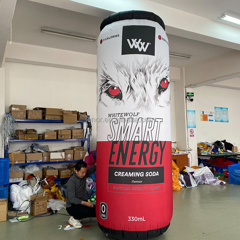 Commercial Can Model Inflatable Bottle Blow