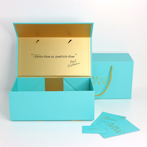 Caja Cosmética Magnética de Lujo con Asa, Empaque de Belleza Premium, Caja de Regalo de Papel con Logotipo Impreso, Fabricante OEM ODM - Product Image 1