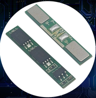 Placa de Protección de Polímero de Celda Única, Placa de Protección de Polímero de 3.7V Adecuada para Linterna, BMS 1S con Corriente de Trabajo de 3A