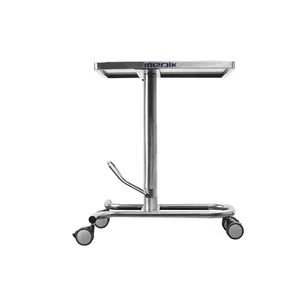 Hospital Medical Ce Mayo Table Instrument Trolley Stands Height Adjustable Hydraulic