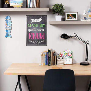 Tableau d'affichage école salle <span class=keywords><strong>de</strong></span> classe décoration mur Art laminé affiches <span class=keywords><strong>de</strong></span> motivation pour les Salons <span class=keywords><strong>de</strong></span> beauté - Product Image 3