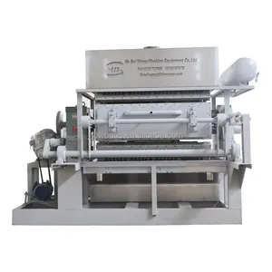 Alta qualidade 5000 pcs/hr linha de produção automática pulp molding egg carton making machine