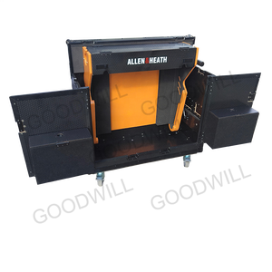 Goodwill personalizado de aluminio Flip Flight Road Mixer Case para mezcla de sonido digital en vivo Compatible con Yamaha M7CL Allen Heath SQ6 ILive - Product Image 3