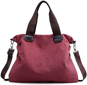 Borsa a tracolla Vintage grande in tela da <span class=keywords><strong>donna</strong></span> Hobo borsa giornaliera borsa grande Shopper con manico superiore - Product Image 1