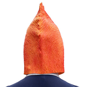 <span class=keywords><strong>Masque</strong></span> en latex réaliste d'oiseau rouge, <span class=keywords><strong>masque</strong></span> facial <span class=keywords><strong>personnalisé</strong></span> pour travestis féminins, pour Halloween, design amusant - Product Image 5