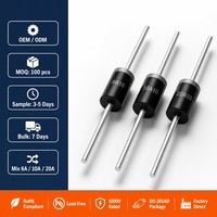 Kit de diodes redresseuses 6A10 10A10 20A10 1000V pour alimentation axiale LuJing