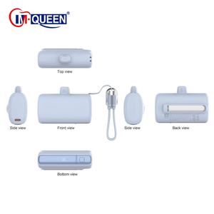 Batterie Externe Capsule Mini 10000mAh à Affichage Numérique Personnalisé, Charge Rapide, Vente en Gros pour Téléphones et Stations d'Énergie Mobiles - Product Image 4