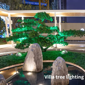 आउटडोर सजावट पैरो लाइट बैटरी संचालित वाटरप्रूफ समायोज्य कोण सिम्युलेटेड पत्थर स्पॉटलाइट पार्क वन परिदृश्य - Product Image 5