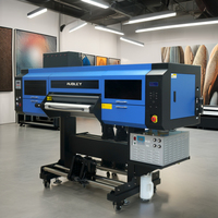 Audley 60cm tout en un UV DTF impression et transfert d'autocollants en cristal autocollant Impresora A3 UV DTF imprimante avec plastifieuse