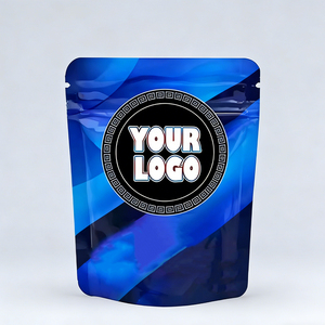 Bolsa Doypack de 3.5g 7g, de Película de Poliéster, para Envasado de Alimentos, a Prueba de Olores, con Cierre Reutilizable, Sellado de 3 Lados, con Logotipo Personalizado por Estampado en Caliente - Product Image 2