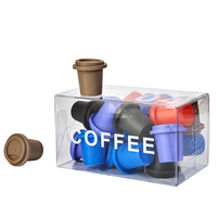 Vente flash - Boîtes cadeaux transparentes personnalisées en plastique PVA imprimées en UV, matériaux recyclés, pour cosmétiques, rouges à lèvres, perruques, crème pour les yeux