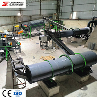 Granulateur rotatif Chengxiang pour engrais, ligne de production d'engrais composés, machine de fabrication de granulés d'engrais