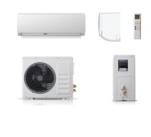 เครื่องปรับอากาศแบบแยกส่วน 220V 9000 บีทียู ความถี่แปรผัน เสียงเบา สำหรับห้องพักอาศัย - Product Image 3