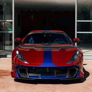 ชุดแต่งคาร์บอนไฟเบอร์สไตล์ 812 Competizione สำหรับ 812 ชุดแต่งกันชนหน้า/หลัง สปอยเลอร์ ฝากระโปรง สภาพใหม่ ติดตั้งด้วยกาวในตัว - Product Image 4