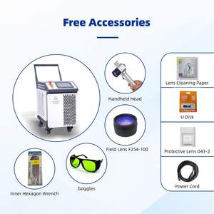 Máquina de limpieza láser de 300W para restauración de muebles y eliminación de óxido superficial en materiales metálicos y de madera - Product Image 6