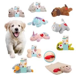 Afp Anxiety Relief Calming Plush Pet Toy With Heartbeat Simulator &amp;heat <strong>Pack</strong> Sleeping Aid Stuffed Animal Heartbeat Dog &amp; Toy - Product Image 3