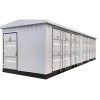 Transformateur 630 kVA à double enroulement en cuivre, sous-station mobile extérieure préfabriquée intégrée en conteneur