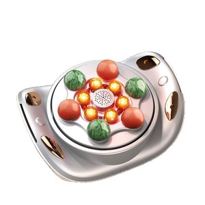 Masajeador Abdominal AUX AQA-74D-4535 Recargable con Compresa Térmica y Terapia de Piedra Bian - Product Image 3