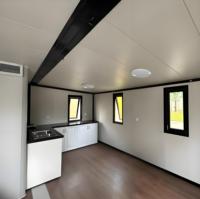 Maison conteneur préfabriquée extensible de haute qualité 40 pieds 20 pieds, 1 2 3 4 5 chambres, maison modulaire de luxe en promotion, unité d'habitation complémentaire