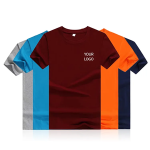 定制选举短袖衣领t恤散装女士t恤毛皮方式热转印涤纶Coton空白t恤 - Product Image 1