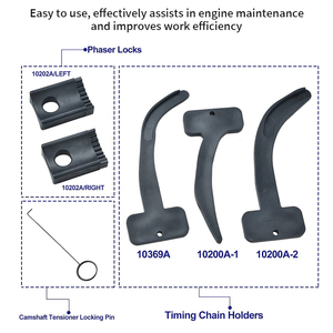 Kit d'outils <span class=keywords><strong>de</strong></span> calage <span class=keywords><strong>de</strong></span> la chaîne <span class=keywords><strong>de</strong></span> <span class=keywords><strong>distribution</strong></span> du variateur <span class=keywords><strong>de</strong></span> phase d'arbre à cames du moteur, compatible avec Chrysler Dodge Jeep Ram <span class=keywords><strong>de</strong></span> 2011 à 2019 - Product Image 4
