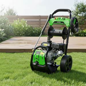 Nettoyeur haute pression 180 bars, portable avec roues <span class=keywords><strong>de</strong></span> 12 pouces, enrouleur <span class=keywords><strong>de</strong></span> tuyau en option, pour le <span class=keywords><strong>nettoyage</strong></span> industriel et commercial - Product Image 2