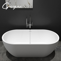Baignoire de douche en pierre artificielle, baignoire chinoise, cm