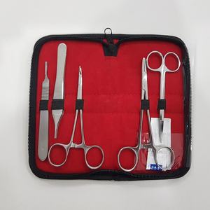 Kit de Disección y Sutura Quirúrgica Manual de 10 Piezas para Estudiantes con Instrumentos de Acero Inoxidable Médico de Alta Calidad - Product Image 5