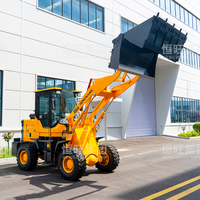 Chargeuse sur pneus articulée diesel 3,0 tonnes avec attache rapide, polyvalente, haute efficacité, engrenage Hengli pour la construction