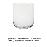 Vaso Sublime DOF de 45 cl, Luigi Bormioli, altura 10 cm, diámetro 8.4 cm
