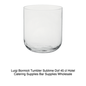 Verre Sublime DOF 45 cl Luigi Bormioli H 10 cm Ø 8.4 cm - Product Image 2
