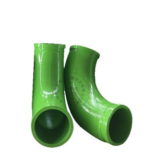 Coude de pompe à béton résistant à l'usure, raccord de tuyau flexible pour pièces de machines de construction - Product Image 2