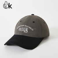 Cappellino da Baseball per Bambini a 6 Pannelli Bicolore di Alta Qualità con Stampa Cartoon Protezione Solare Gorra Barbas per Design Artistici