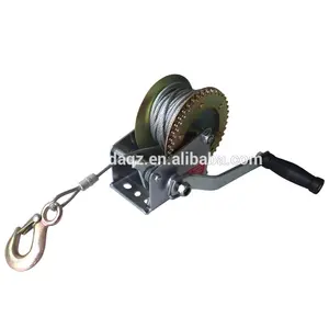 Dây Thừng Tay Tời Hướng Dẫn Sử Dụng Tời 3000LB Mini Thiết Bị Bánh Răng