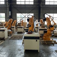 Robot Palletizer Industri Otomatis Kecepatan Tinggi untuk Kantong/Karton/Kotak, Robot Stacker Harga Pabrik