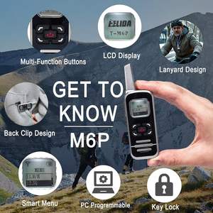 T-M6P Mini Walkie Talkie Con <span class=keywords><strong>Radio</strong></span> FM HELIDA Mini <span class=keywords><strong>Radio</strong></span> <span class=keywords><strong>One</strong></span> Way <span class=keywords><strong>Radio</strong></span> Ricevitore - Product Image 4