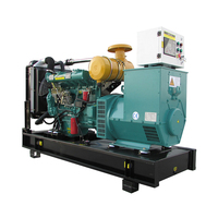 Générateur diesel à châssis ouvert à prix réduit 50KW Type ouvert 50/60Hz Démarrage automatique Panneau de commande pour alimentation industrielle d'urgence