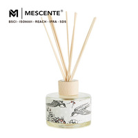 Huile de recharge pour diffuseur à bâtonnets Mescente 250 ml, certifiée IFRA REACH, marque privée, parfum d'ambiance, huile essentielle en gros, personnalisable