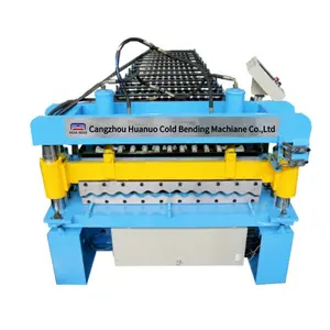 factory customized ibr rolling building press roofing roof making corrugated sheet roll forming machine