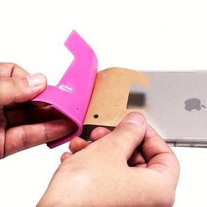 Wholesale Printed Logo Mobile Credit Card <b>Holder</b> Sticker <b>ID</b> <b>Holders</b> Silicone Phone Wallet for Advertising Company Logo - Product Image 2