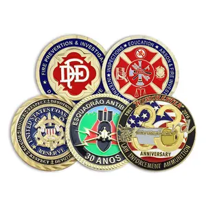 Wholesale Promotional Custom Logo Cheap Enamel Masonic Commemorative Challenge Coin For Souvenir