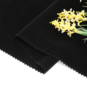 <span class=keywords><strong>Tissu</strong></span> <span class=keywords><strong>de</strong></span> velours noir <span class=keywords><strong>Tissu</strong></span> <span class=keywords><strong>de</strong></span> flocage en gros - Product Image 3