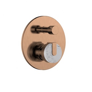 Rose Gold Plated phòng tắm tay và đầu vòi hoa sen diverter với Báo Chí dưới - Product Image 2