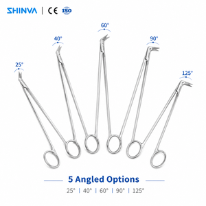 SHINVA Diethrich Koronararterien-Schere |   Schiffsschere 25 °   40 °   60 °   90 °   125 ° |   Angewinkelte Gefäßschere - Product Image 1