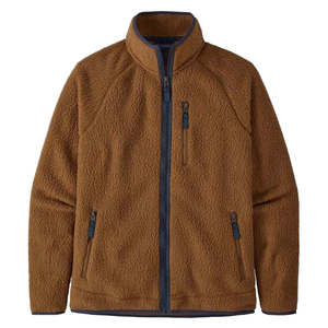 Chaqueta Bomber de Forro Polar para Hombre, Informal, para Invierno, con Cierre de Cremallera, Cuello Alto, Transpirable y Ecológica, con Logotipo Personalizado - Product Image 1