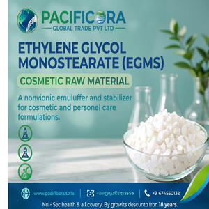 Monoestearato de Etilenglicol (EGMS), Materia Prima Cosmética, Emulsionante No Iónico, Estabilizador de Aceite y Agua para Cuidado Personal - Product Image 5