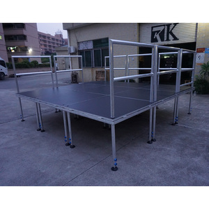 Interlocking outdoor <b>stage</b> height adjustable performance aluminum <b>stage</b> - Product Image 2